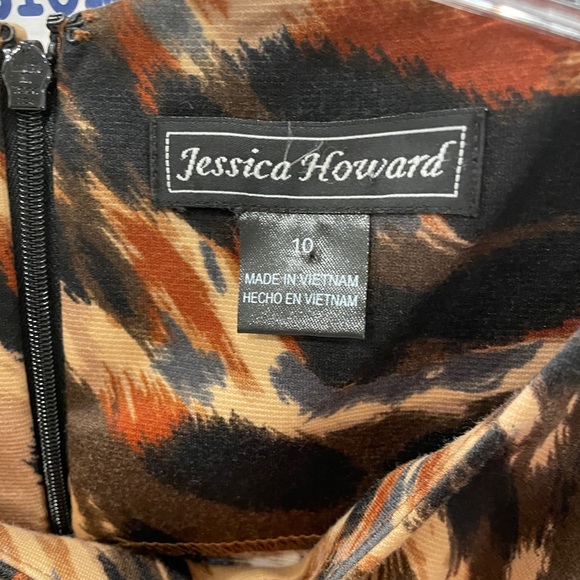 Jessica Howard Animal Print Dress - Picture 3 of 4